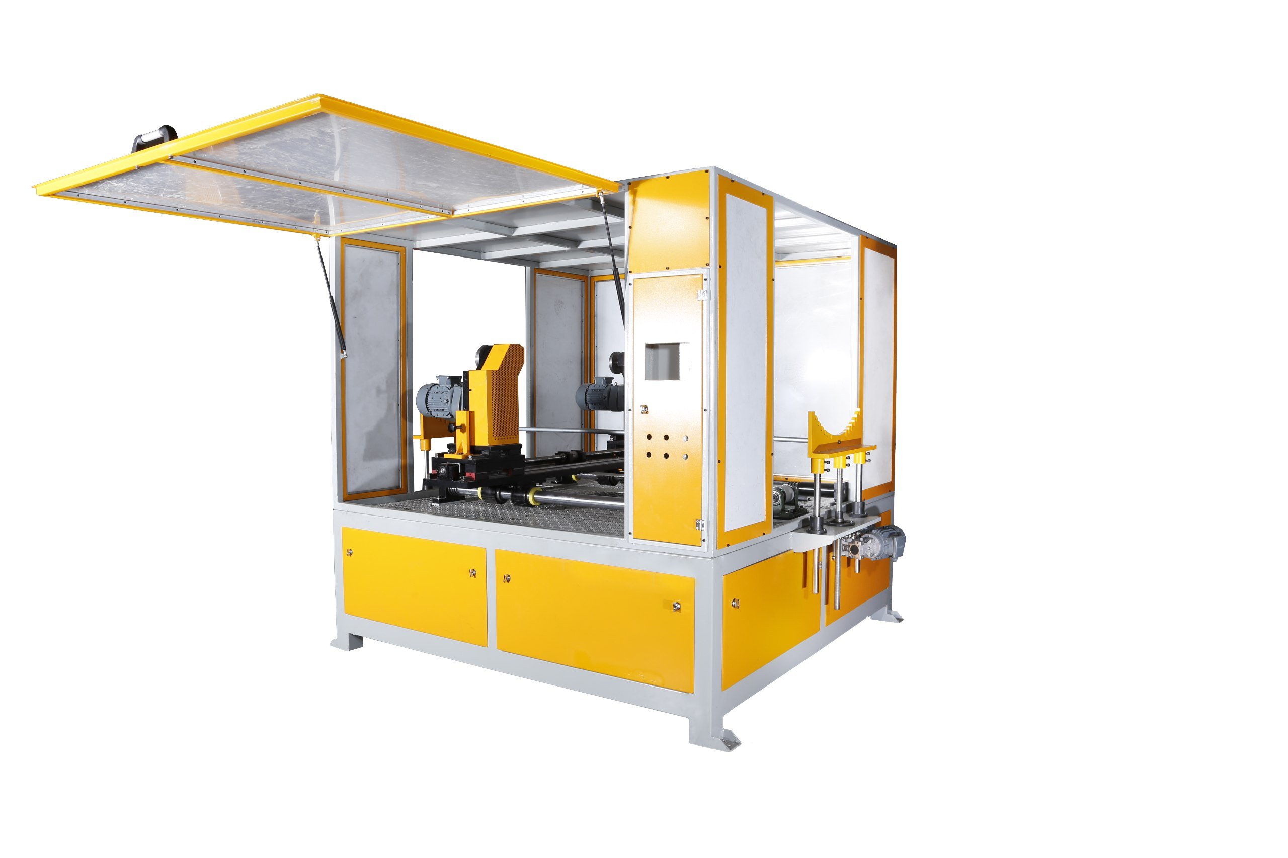 آلة أنبوب ورقي ذات شفرتين