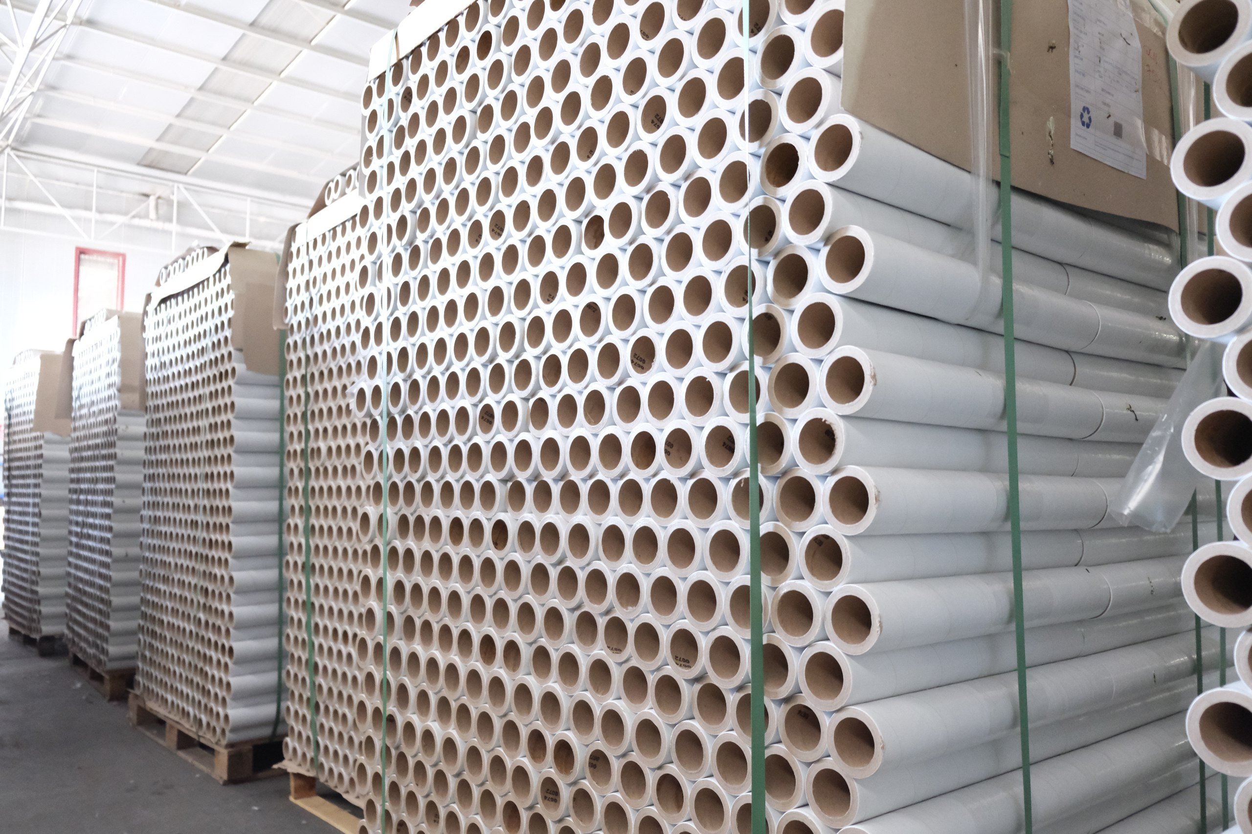 آلة أنبوب ورقي بسكاكات متعددة