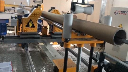 çift bıçaklı spiral kağıt boru makinesi