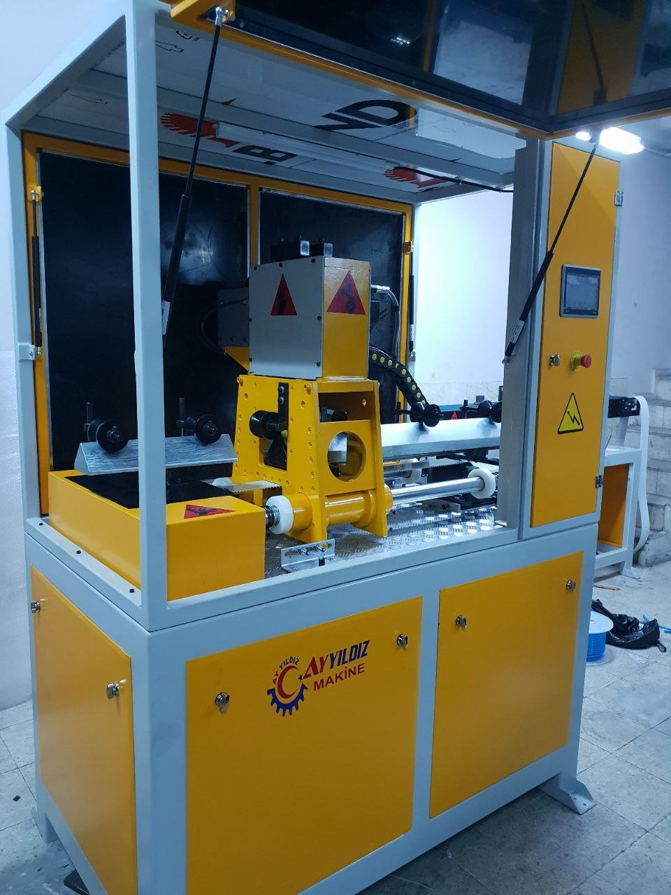 kagit kose bend makinesi