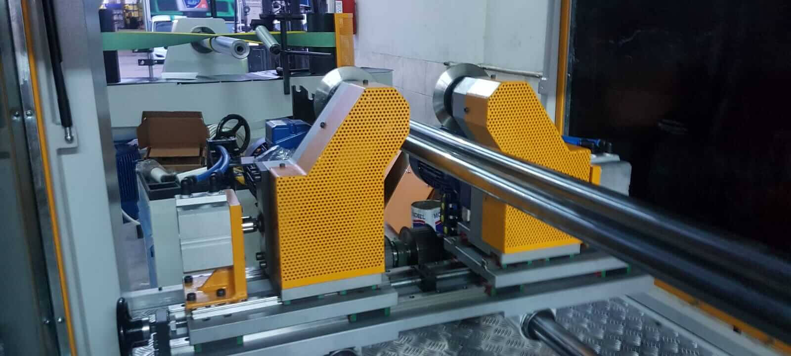 Double-blade Spiral Paper Tube Machine