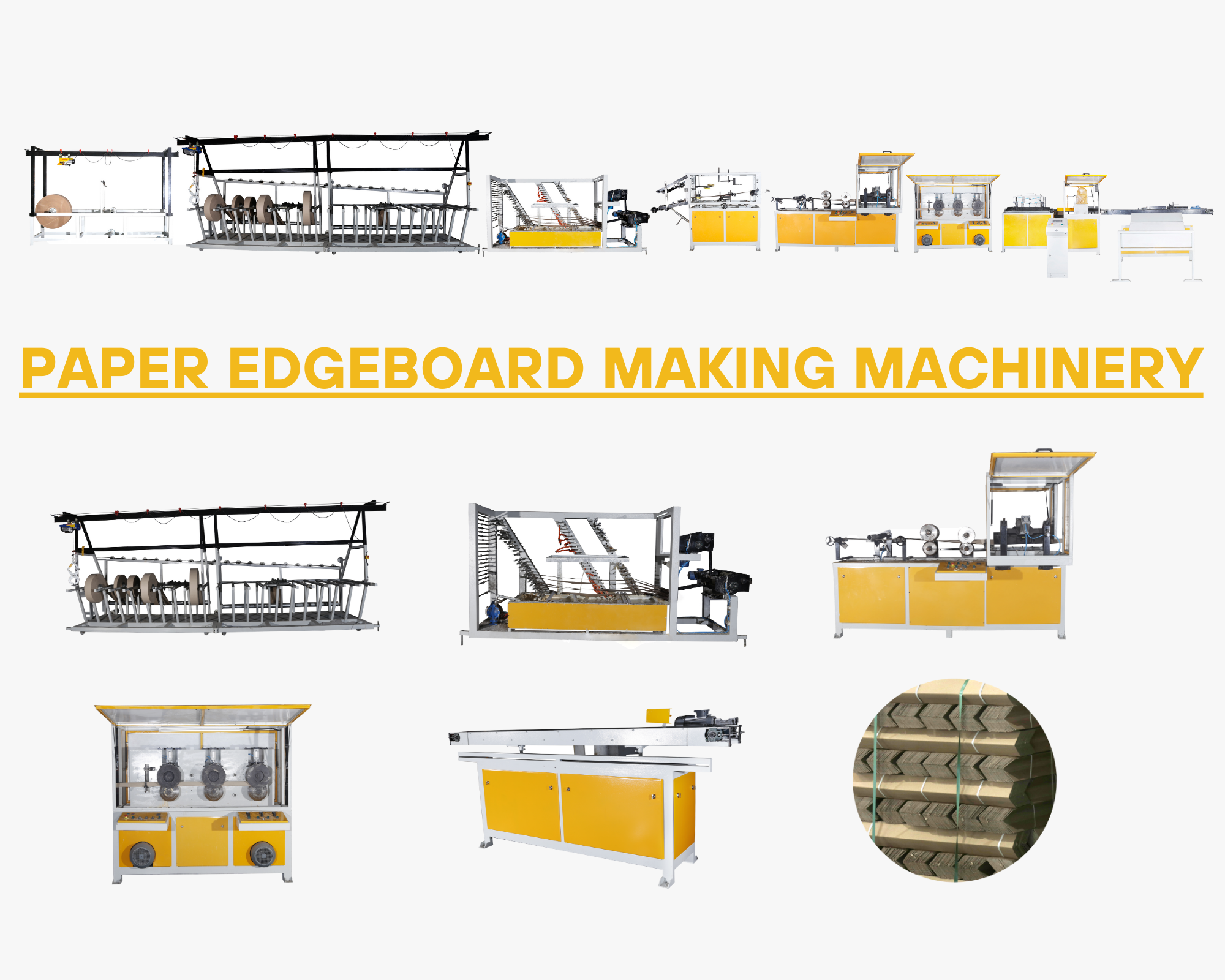 paper edgeboard making machines
