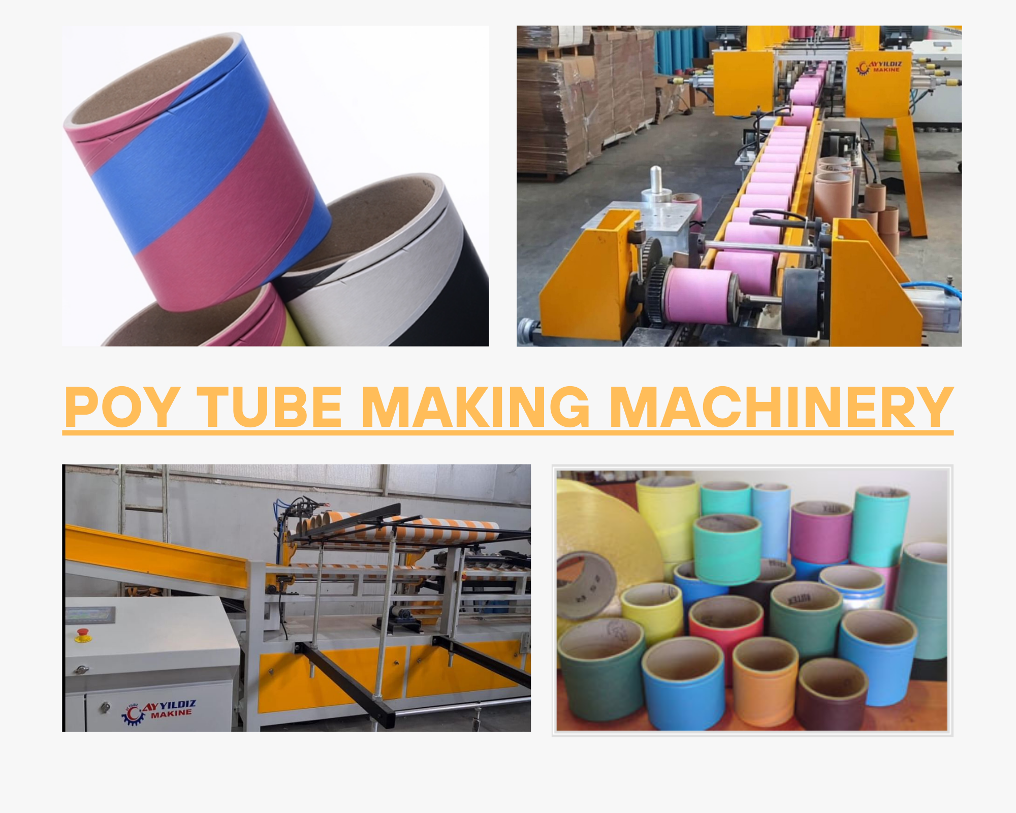 poy tube making machines
