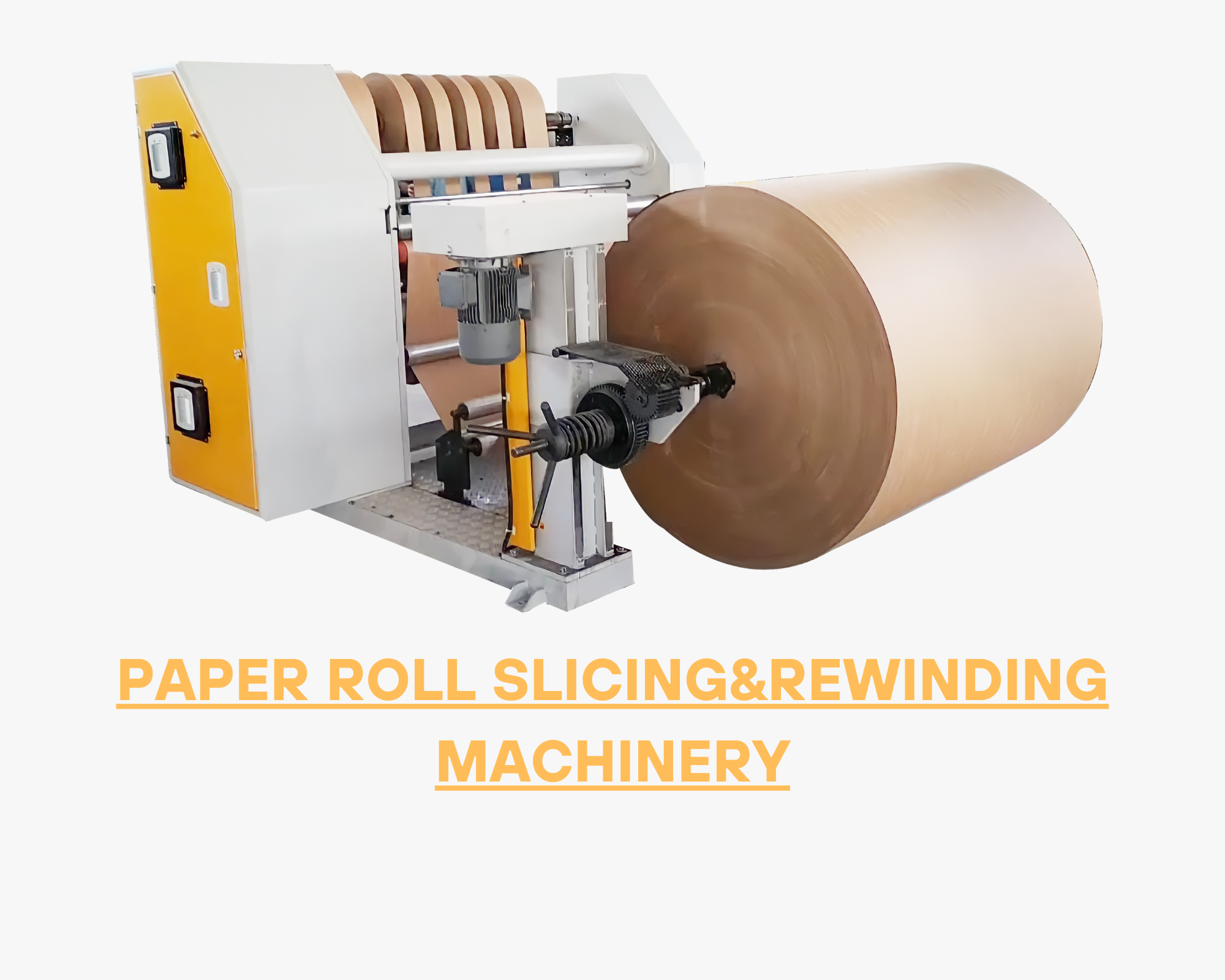 paper roll slicing rewinding machines