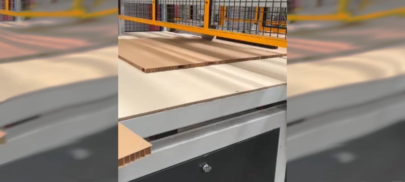 máquina para la producción de panales de papel